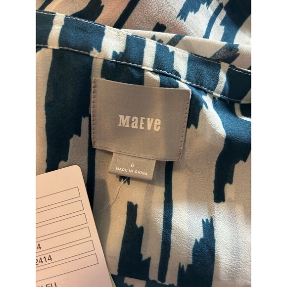 NWT - Maeve By Anthropologie - Sheer Womens  Top - Size 6 - Picture 3 of 7